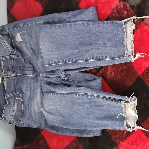 PacSun High-Rise Ankle Jegging Super Stretch Skinny Distressed Jeans Size 28 L - Picture 8 of 9